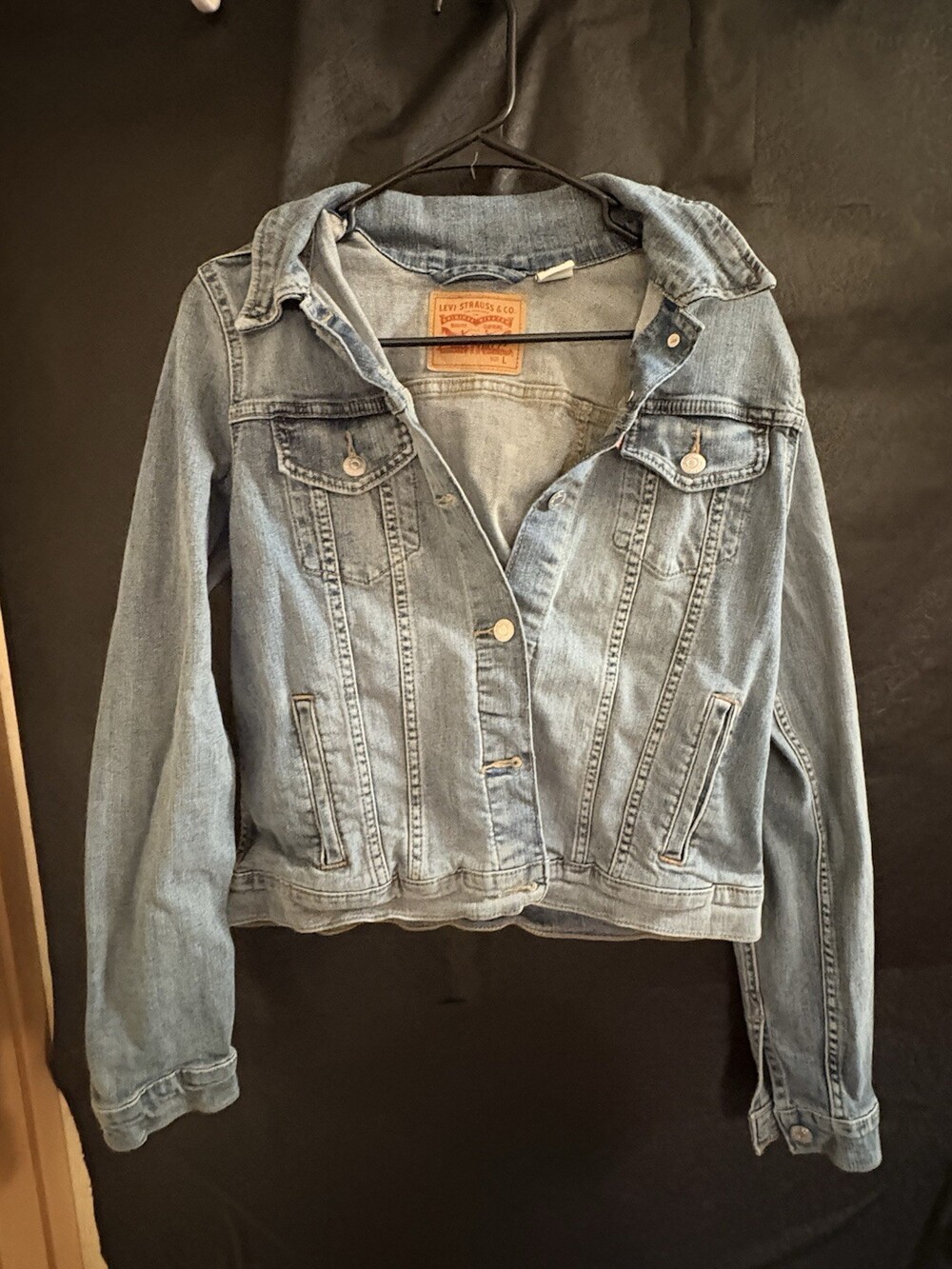 Levi Strauss Women's Jean Jacket Size Large